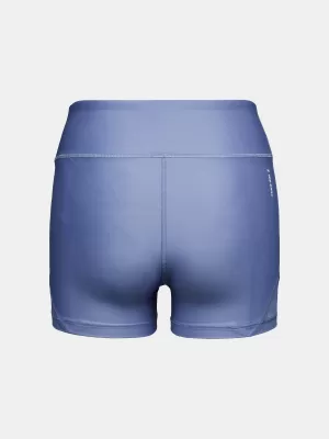 Dámské kompresní šortky UNDER ARMOUR HG ISO CHILL SHORTY FIALOVÁ