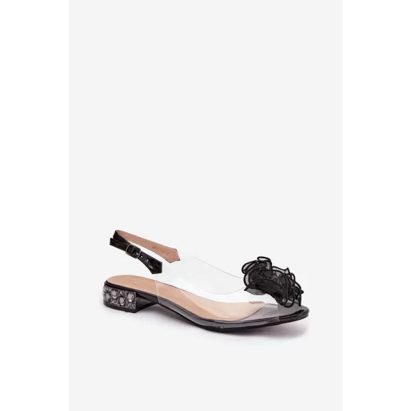  Dámské sandály D&A MR52-230 BLACK 