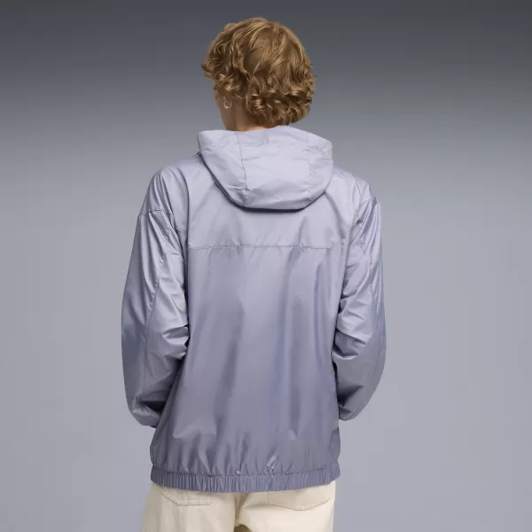  Pánská větrovka PUMA ESS RELAXED WINDBREAKER 684626_65 GRAY SKY 