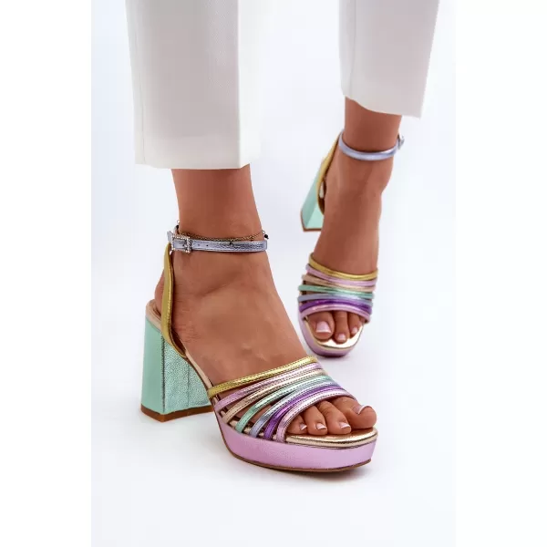  Dámské sandály D&A CR920 PURPLE 