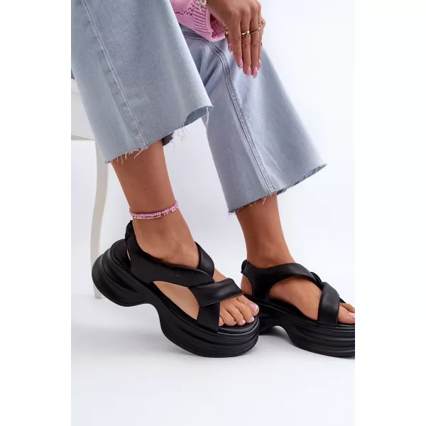  Dámské sandály ZAZOO 2743 BLACK 