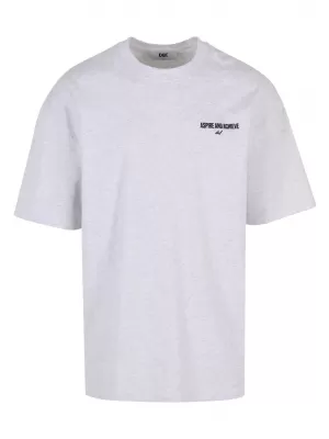Pánské triko DEF DFTS258 GREY MELANGE