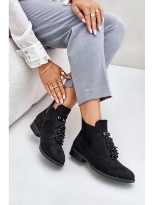 Dámské boty S.BARSKI HY42-715 BLACK