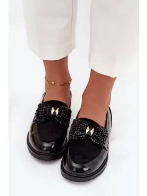 Dámské mokasíny D&A HY51-319 BLACK