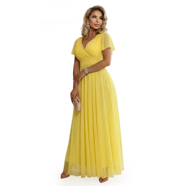  Dámské šaty NUMOCO NASTIA 562-8 CITRONOVÁ 
