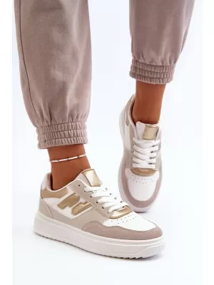 Dámské tenisky BOTO REGINES 30370 WHITE/GOLD