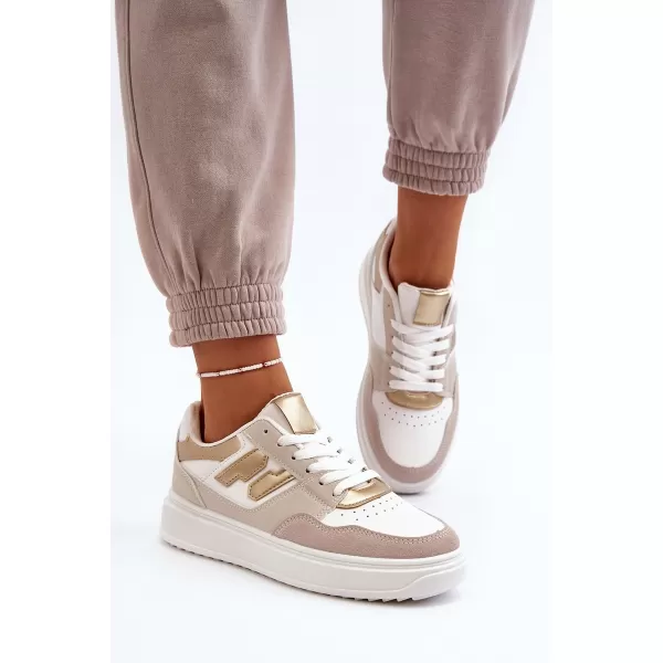  Dámské tenisky BOTO REGINES 30370 WHITE/GOLD 