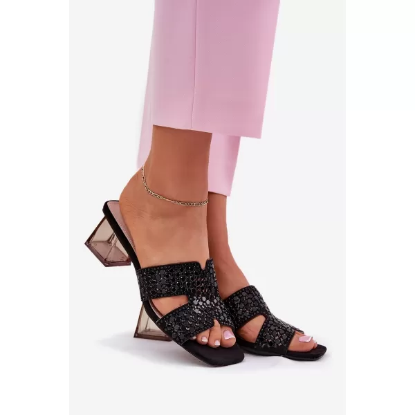 Dámské pantofle VINCEZA 62230 BLACK 
