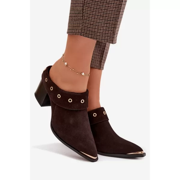  Dámské boty D&A CR61-3059 BROWN 