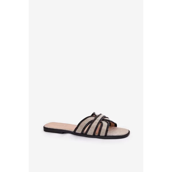  Dámské pantofle BOTO TOBIN 36257 BLACK 