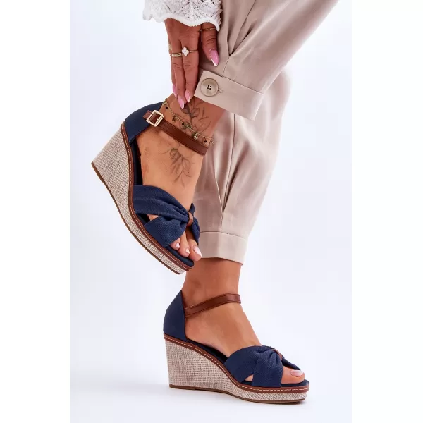  Dámské sandály BOTO DAPHNE 25416 NAVY 