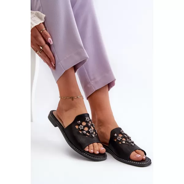  Dámské sandály S.BARSKI KV27-063 BLACK 
