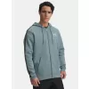 Pánská mikina UNDER ARMOUR UA ICON FLEECE FZ TAPING 1390298-587 MODRÁ