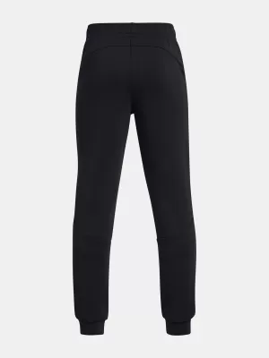 Chlapecké tepláky UNDER ARMOUR UA B UNSTOPPABLE FLC JOGGER 1386689-001 ČERNÁ