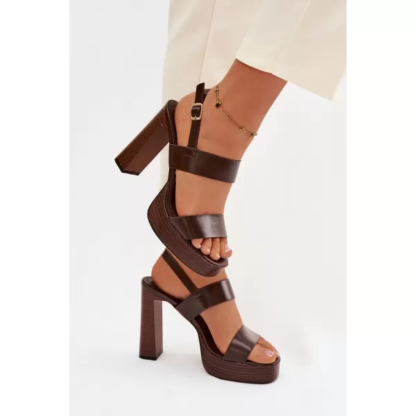  Dámské sandály BOTO HANELIA 41462 BROWN 