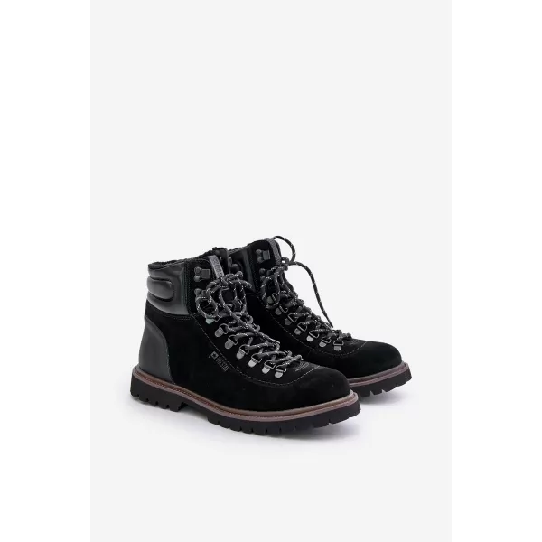 Pánské boty BIG STAR OO174643 BLACK 