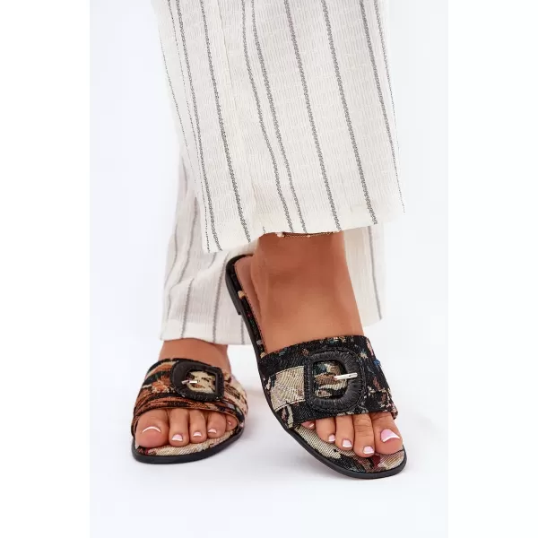  Dámské pantofle BOTO CLARIOLA 37411 BLACK 