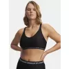 Dámská podprsenka UNDER ARMOUR CROSSBACK LOW BRA 1386424-008 ČERNÁ