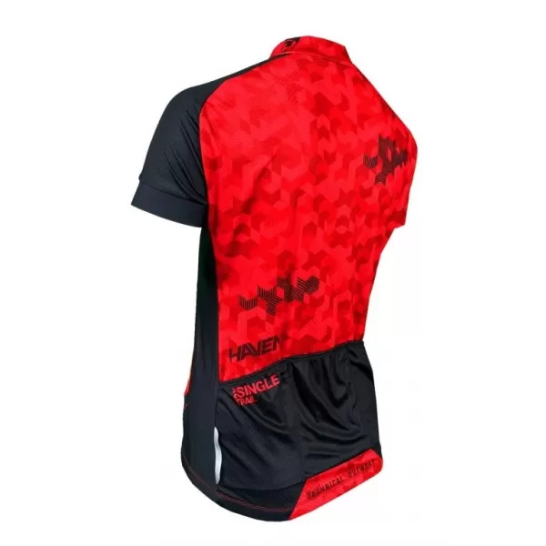  Dámský cyklodres HAVEN SINGLETRAIL NEO ČERVENÁ 