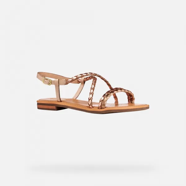  Dámské sandály GEOX SOZY S G013087 RŮŽOVÁ 