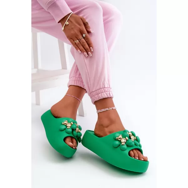  Dámské pantofle BOTO BREMAVIA 32668 GREEN 