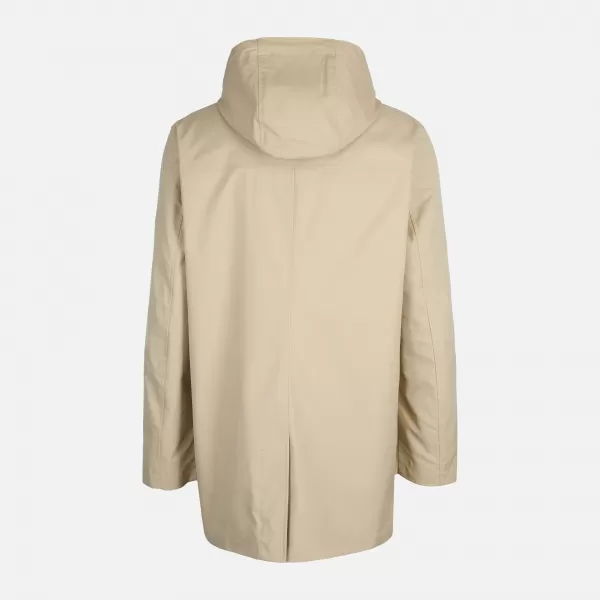  Pánská parka GEOX JACOPO G012288 BÉŽOVÁ 