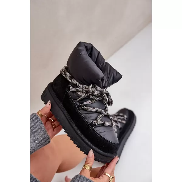  Dámské sněhule D.FRANKLIN DFSH375003 BLACK 