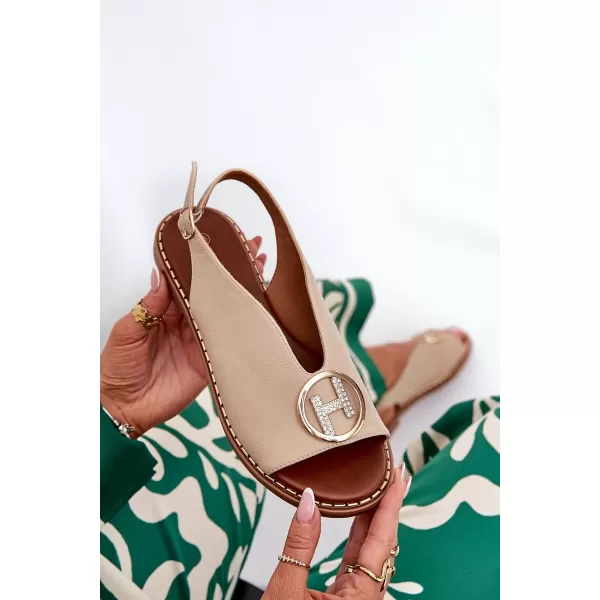  Dámské sandály BOTO ISELIRIA 35832 BEIGE 