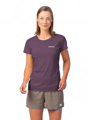 Dámské triko HANNAH WIV BLACK PLUM