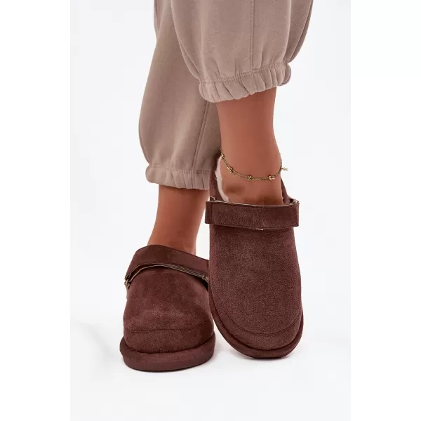  Dámské pantofle BOTO RILENA 40042 BROWN 