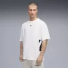 Pánské triko PUMA M GRAPHIC OVERSIZED TEE 528528_02 PUMA WHITE