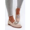 Dámské mokasíny D&A MR38-676 BEIGE
