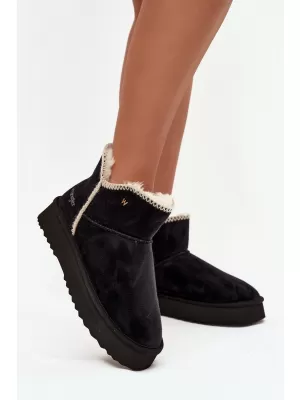 Dámské sněhule WRANGLER 20253093.25Y BLACK