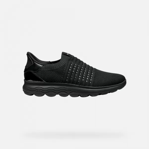  Dámské tenisky GEOX SPHERICA PLUS G012964 ČERNÁ 