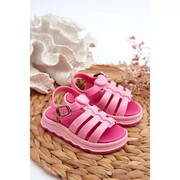  Dětské sandály ZAXY NN385018 PINK 