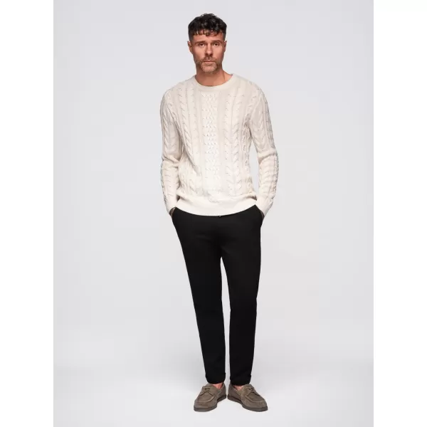  Pánské kalhoty OMBRE OM-PACP-0283 BLACK 