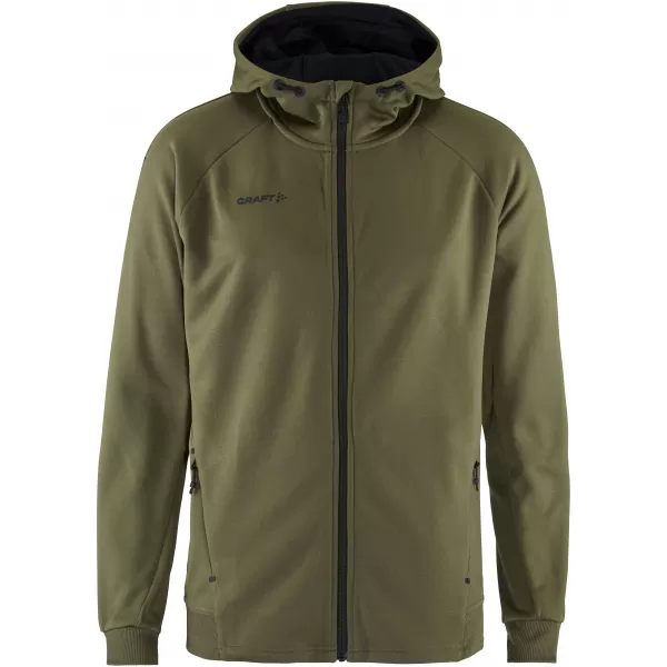  Pánská bunda s kapucí CRAFT Corp. ADV Unify Hoodie Jacket M LESNÍ 