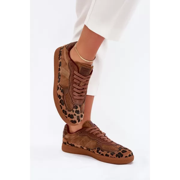  Dámské tenisky LOPEZ JUST DARE SS2D4017 BROWN/BEIGE 