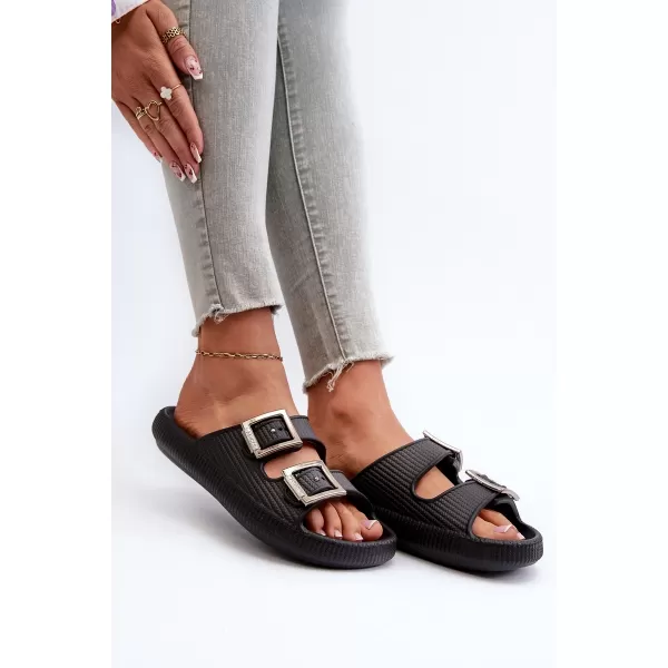  Dámské pantofle ZAXY LL285088 BLACK 