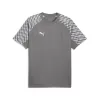 Pánské triko PUMA TEAMLIGA26 JERSEY 659721_13 FLAT MEDIUM GRAY/PUMA WHITE