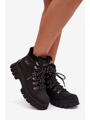 Dámské zimní boty LEE COOPER LCJ-25-31-3911 BLACK