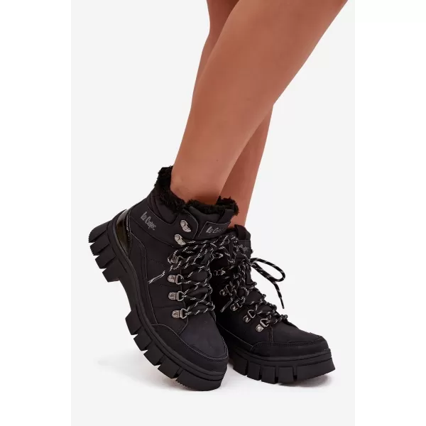  Dámské zimní boty LEE COOPER LCJ-25-31-3911 BLACK 