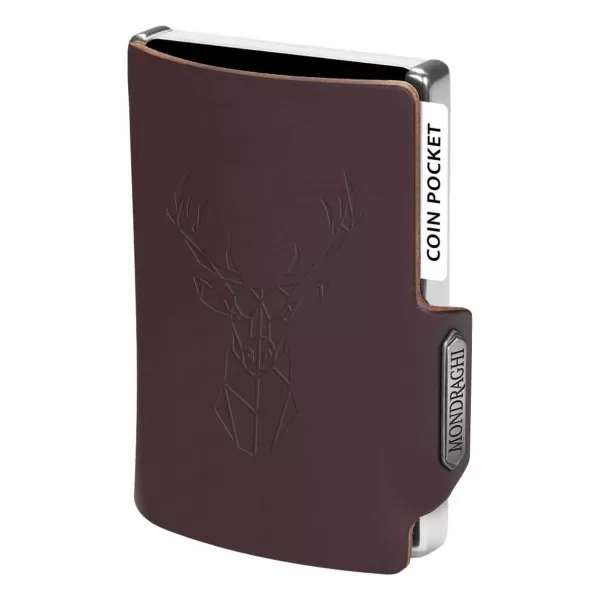  Peněženka MONDRAGHI Silhouette Modern Deer BROWN 
