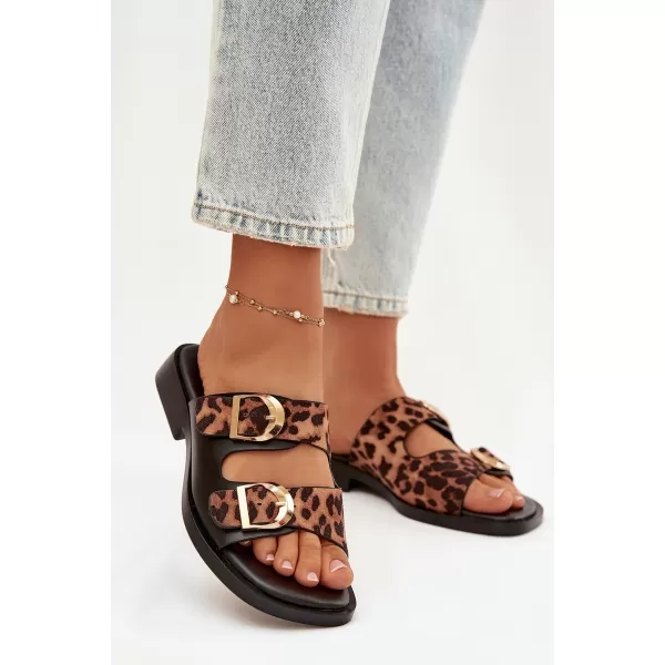  Dámské pantofle BOTO DANELLE 41335 TIGER/BLACK 