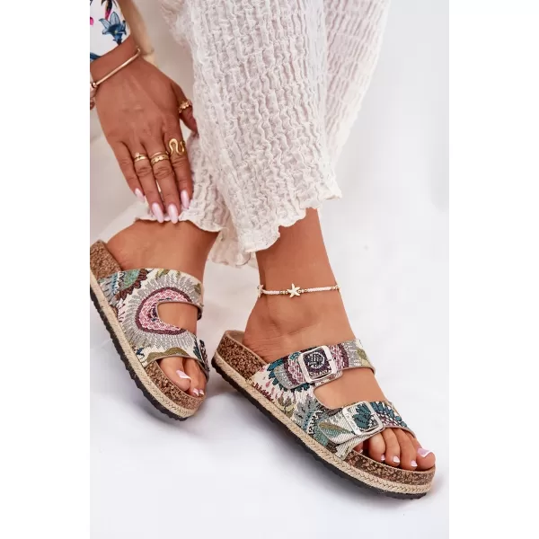  Dámské pantofle LEE COOPER LCW-25-35-3483L MIX 