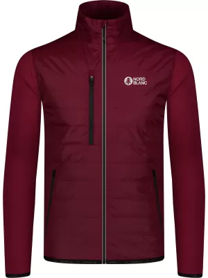 Pánská sportovní bunda NORDBLANC MEANDER NBWJM8360 VÍNOVÁ
