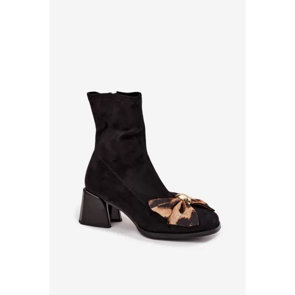  Dámské boty D&A JC52-827 BLACK 
