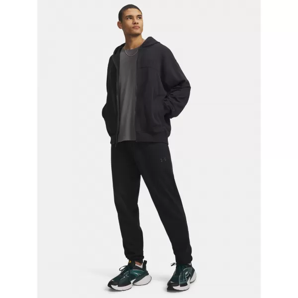  Pánské tepláky UNDER ARMOUR RIVAL LW JOGGER 6014638-001 ČERNÁ 