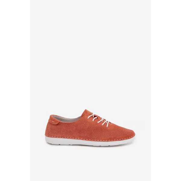  Dámské boty S.BARSKI LR61-7080 ORANGE 