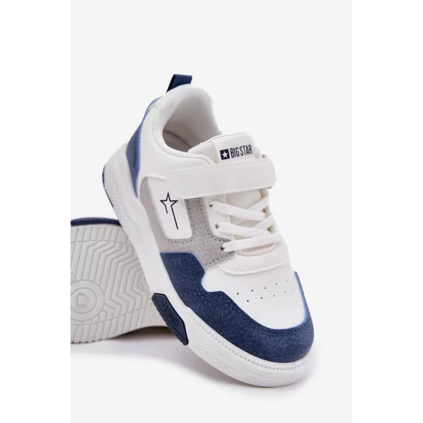  Dětské boty BIG STAR RR374052 WHITE/BLUE 